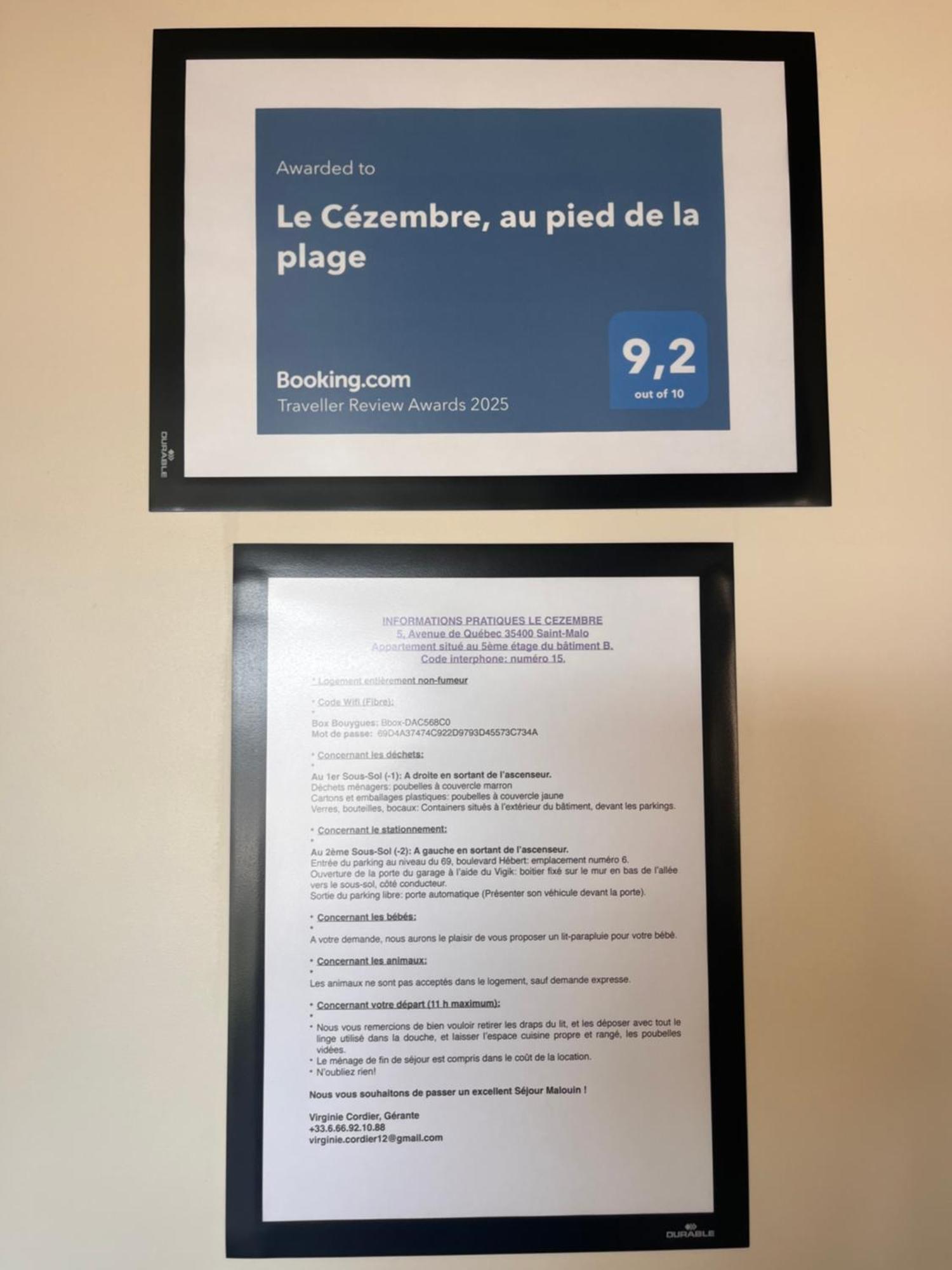 Appartamento Le Cézembre 5 Saint-Malo Esterno foto
